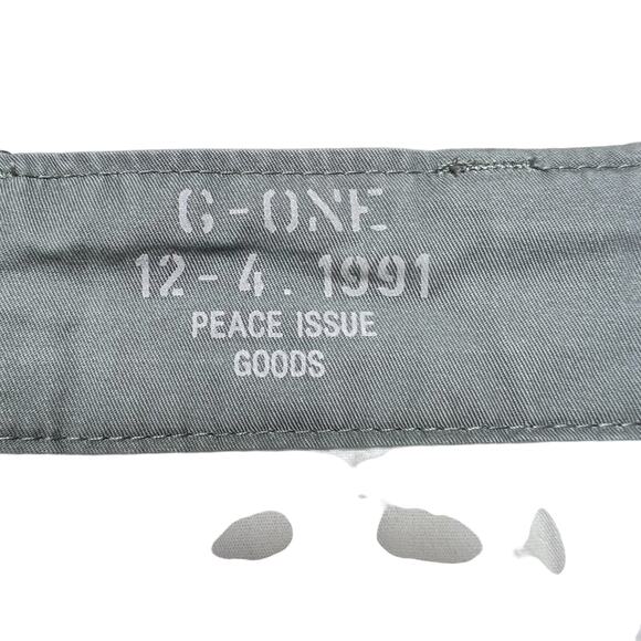 G1 G-One Goods Parachute Crop Pant SIZE 2 Gray Green Pull-Stop Ankle Cotton - Picture 5 of 12